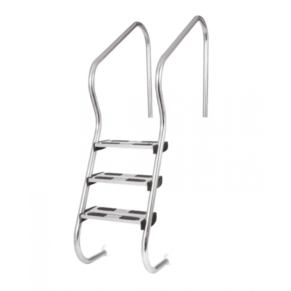 Σκάλα Πισίνας Easy Access PLE-401E Με 4 Σκαλοπάτια Από Ανοξείδωτο Ατσάλι AISI-316L ELECTROPOLISHED