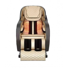 Πολυθρόνα Μασάζ ROHAUS 7800 Xρυσό/Mαύρο