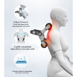 Πολυθρόνα Μασάζ ROHAUS 7800 Xρυσό/Mαύρο