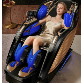 Πολυθρόνα Μασάζ ROHAUS G1 DELUXE Mαύρο/Xρυσό