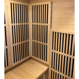 Fujia Σάουνα με υπέρυθρη θερμότητα για 3 άτομα  Μ150xΒ110xΥ190cm