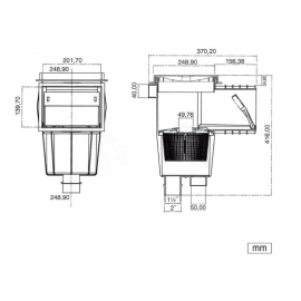 SKIMMER ΣΚΥΡΟΔΕΜΑΤΟΣ ΜΙΚΡΟ EPS-100 (ECO LINE)