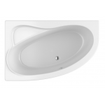 Acrilan Γωνιακή Ασύμμετρη Mπανιέρα KOCHILI (Κοχύλι) 1.53x1.00m 