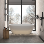 Acrilan Evelyn White Gloss Μπανιέρα ελεύθερης τοποθέτησης 1,65x0,80m