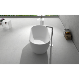Acrilan Evelyn solid surface Μπανιέρα ελεύθερης τοποθέτησης 1.70x0.80m