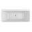 Acrilan Evita Ευθύγραμμη Μπανιέρα 1,90x0,90m