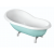 WHITE/TURQUOISE  + 100.00€ 