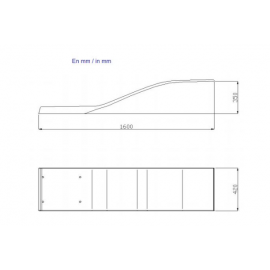  Astral Pool Βατήρας Dolphin μήκους 1,60 μέτρων