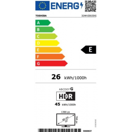 Toshiba TV Vidaa 32" HD 32WV2E63DG