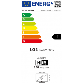 Thomson TV Google 65" QLED 65QG7C14 Pro