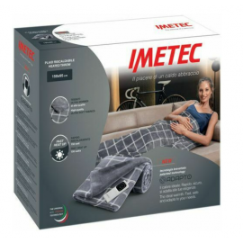Imetec Adapto Velvet Squares Μονή Ηλεκτρική Κουβέρτα Πλενόμενη 150x95cm