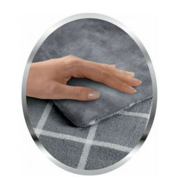 Imetec Adapto Velvet Squares Μονή Ηλεκτρική Κουβέρτα Πλενόμενη 150x95cm