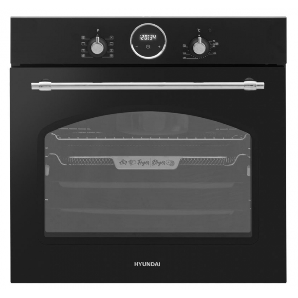 Hyundai Εντοιχιζόμενος φούρνος HBIOR24S-60AN με χωρητικότητα 60L