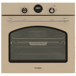 Hyundai Εντοιχιζόμενος φούρνος HBIOR24S-60BZ με χωρητικότητα 60L