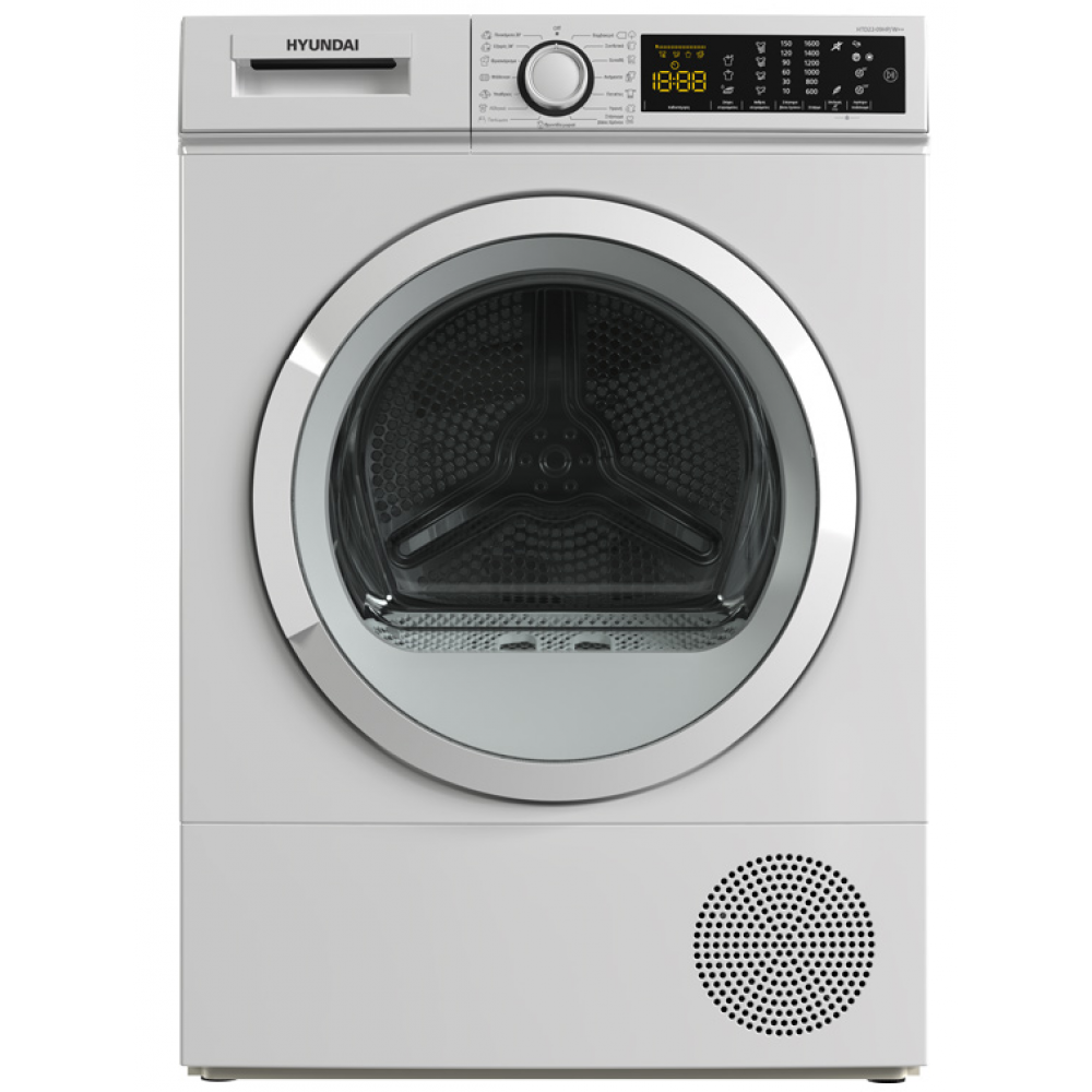 Hyundai Στεγνωτήριο HTD22-09HP/W++ 9kg Με Αντλία Θερμότητας