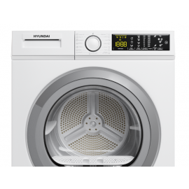 Hyundai Στεγνωτήριο HTD22-09HP/W++ 9kg Με Αντλία Θερμότητας