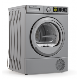 Hyundai Στεγνωτήριο HTD22-09HP/S++ 9kg Με Αντλία Θερμότητας