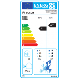 Bosch Aντλία Θερμότητας Monoblock CS2000AWF 14 R-S