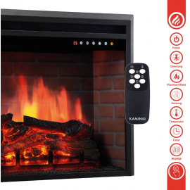 Kaminio Ηλεκτρικό τζάκι ένθετο Luca 23 