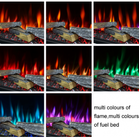 Richen Ηλεκτρικό τζάκι ένθετο 3D Insert 133