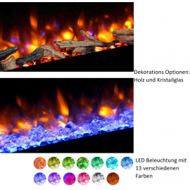 Richen Ηλεκτρικό τζάκι δαπέδου Iraklis White