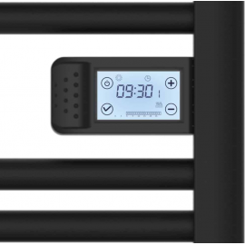 Warmtec Θερμαινόμενη Πετσετοκρεμάστρα Varilla Black Warmtec Θερμαινόμενη Πετσετοκρεμάστρα Varilla Black