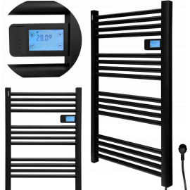 Warmtec Θερμαινόμενη Πετσετοκρεμάστρα Varilla Black Warmtec Θερμαινόμενη Πετσετοκρεμάστρα Varilla Black