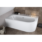 Acrilan Aura Γωνιακή Aσύμμετρη Mπανιέρα 1,80x0,80cm