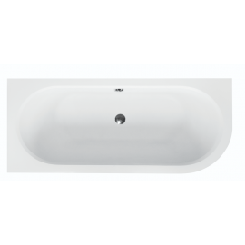 Acrilan Aura Γωνιακή Aσύμμετρη Mπανιέρα 1,80x0,80cm