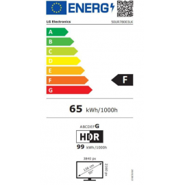 LG Smart TV 4K UHD LED 50UR78003LK HDR 2023 50" (50UR78003LK) (LG50UR78003LK)