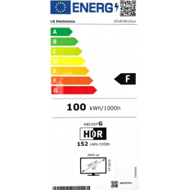 LG Smart TV 65" 4K UHD LED 65UR781C HDR 2023 (65UR781C0LK.AEU) (LG65UR781C0LK)