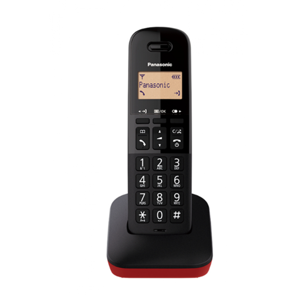 Ασύρματο Τηλέφωνο Panasonic ΚΧ-ΤGB610GRR Red  KX-TGB610GRR 