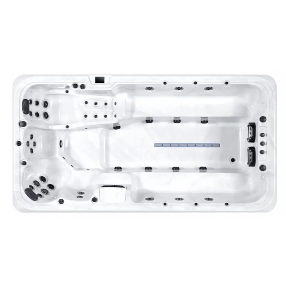 Titan Swim Spa 9 Καθιστά 1 χώρος Κολύμβησης