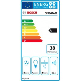 Bosch DFR067A52 Συρόμενος Απορροφητήρας 60cm Γκρι