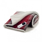 Imetec Ηλεκτρική Κουβέρτα Adapto Velvet Tartan 160x120εκ.