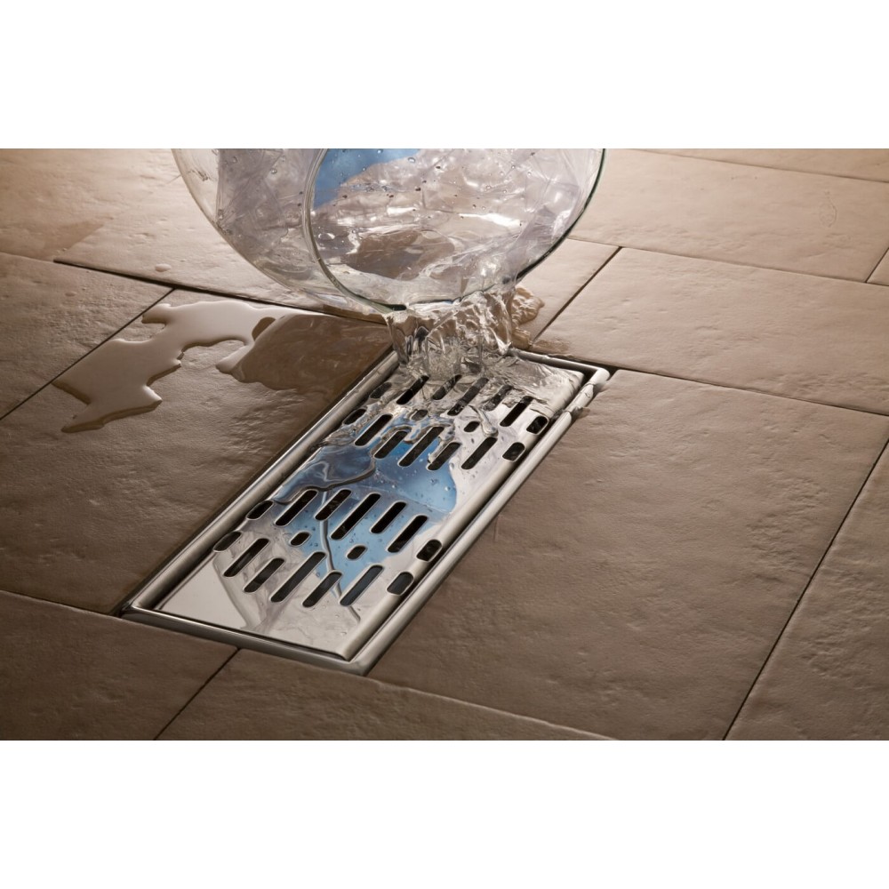 Acrilan Ανοξείδωτη Σχάρα Δαπέδου Ασημί