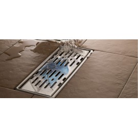 Acrilan Ανοξείδωτη Σχάρα Δαπέδου Ασημί