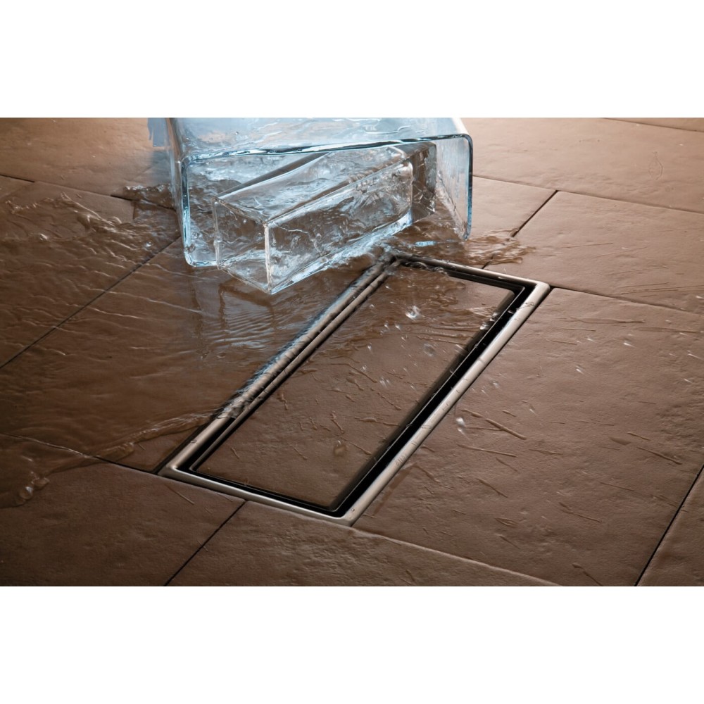 Acrilan Ανοξείδωτη Σχάρα Δαπέδου Ασημί