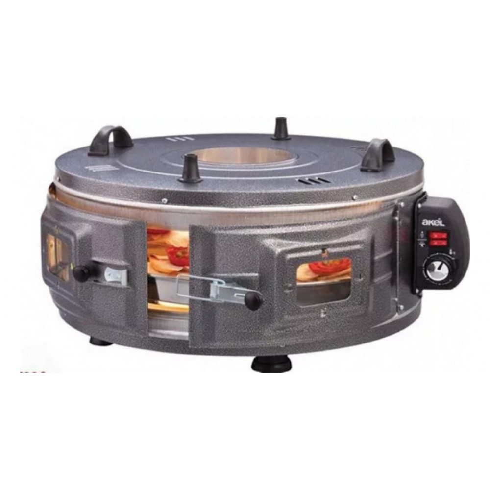 AKEL AF220 Silver ΗΛΕΚΤΡΙΚΟ ΦΟΥΡΝΑΚΙ  