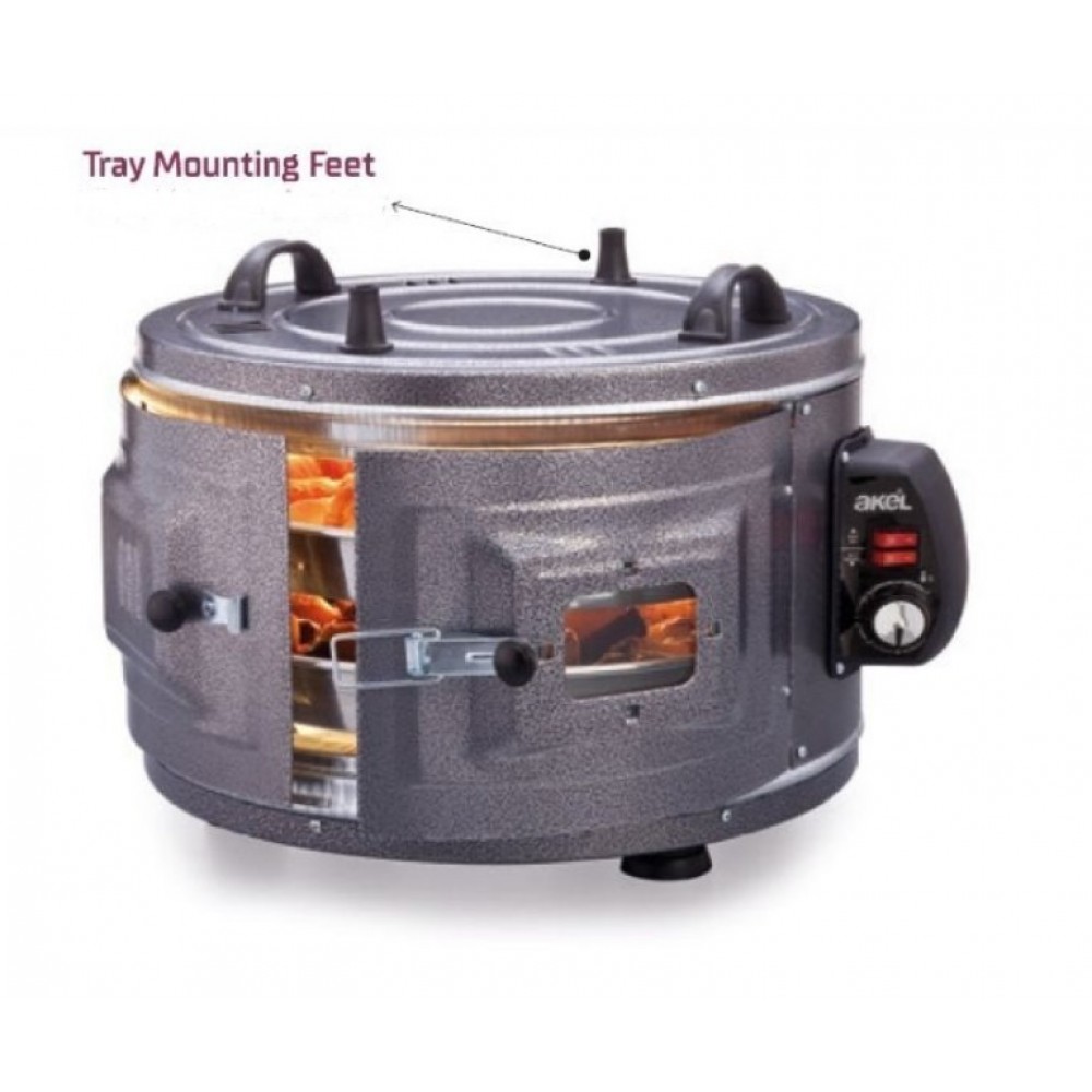 Akel AKEL AF-110 Ηλεκτρικό Φουρνάκι  με 2 ταψία