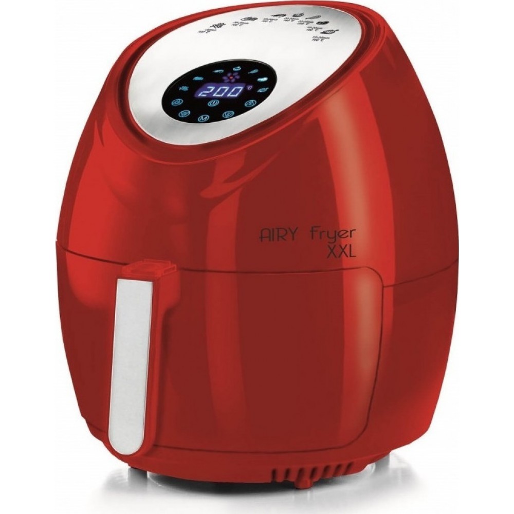 Ariete Airy Fryer XXL 4618/01 Φριτέζα Αέρος 7lt Κόκκινη