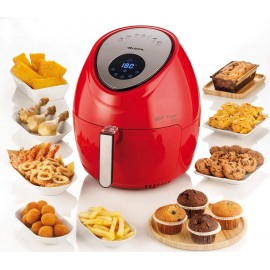 Ariete Airy Fryer XXL 4618/01 Φριτέζα Αέρος 7lt Κόκκινη