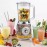 Ariete Positano Μπλέντερ για Smoothies με Γυάλινη Κανάτα 1.5lt 1000W Πολύχρωμο