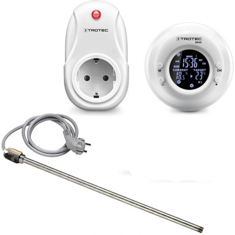 Autoheat SET-1500-BN-35 Ηλεκτρική Αντίσταση Μεταλλική 1500W για Σώμα Καλοριφέρ