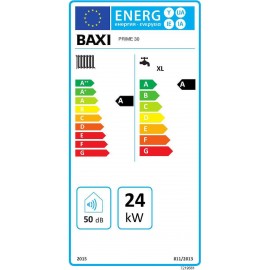 Baxi Prime 30 Επιτοίχιος Λέβητας Συμπύκνωσης Αερίου με Καυστήρα 25795kcal/h