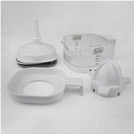 Black & Decker BXCJ25E Ηλεκτρικός Στίφτης 25W με Χωρητικότητα 350ml Λευκός