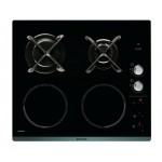 Brandt BPI6414BM Εστία Υγραερίου & Ρεύματος Αυτόνομη 56x49cm