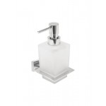 Bronze Art Lugano-Quadrato Dispenser Γυάλινο Chrome