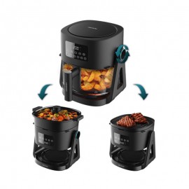 Φριτέζα Αέρος 3 σε 1 1500 W Cecotec Cecofry Flip&Grill 4500 CEC-04952