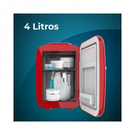 Cecotec Ηλεκτρικό Φορητό Ψυγείο 4lt Κόκκινο
